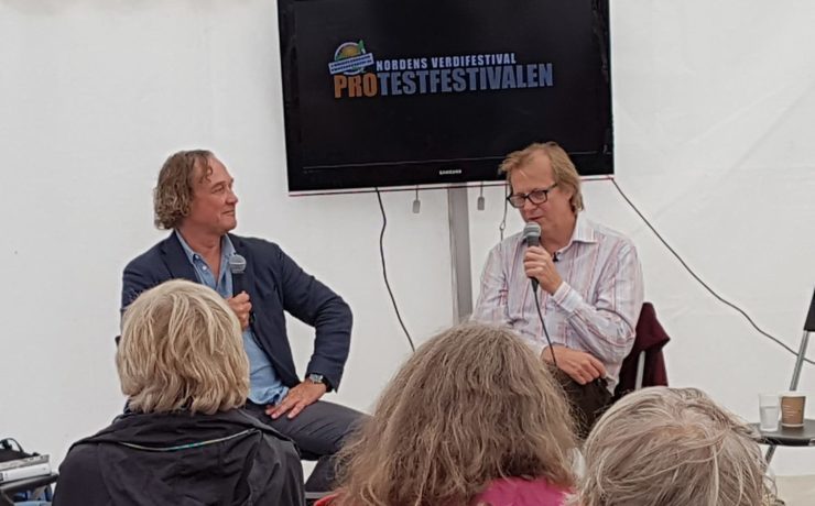 Karl Erik Karlsen og Lars Lillo-Stenberg om Nini Stoltenberg – Protest 2018